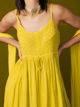 Daisy Floret Short Chikankari Kurta - Shop Label Aishwaryrika